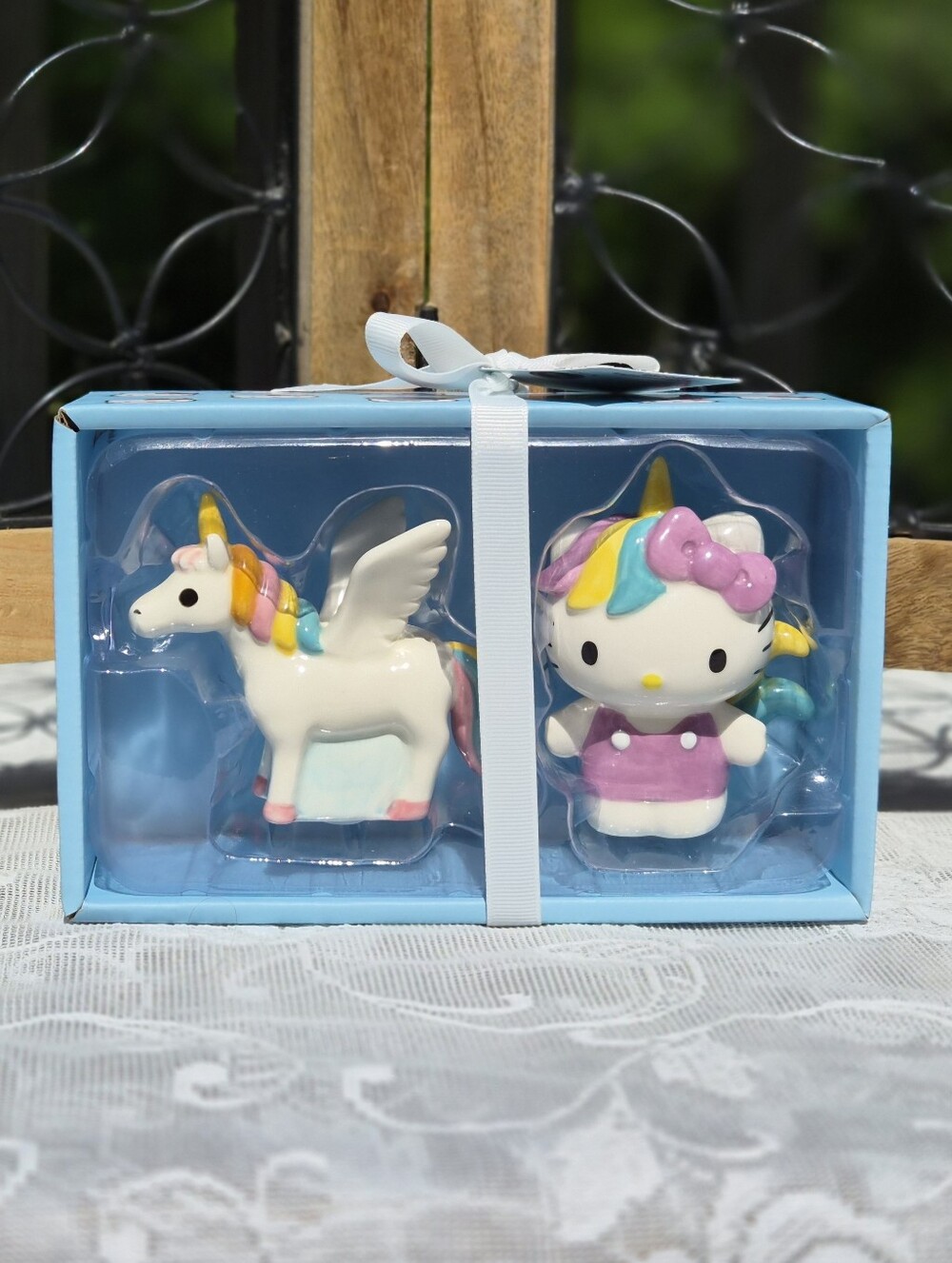 Hello Kitty Unicorn Duo Salt And Pepper Shakers
